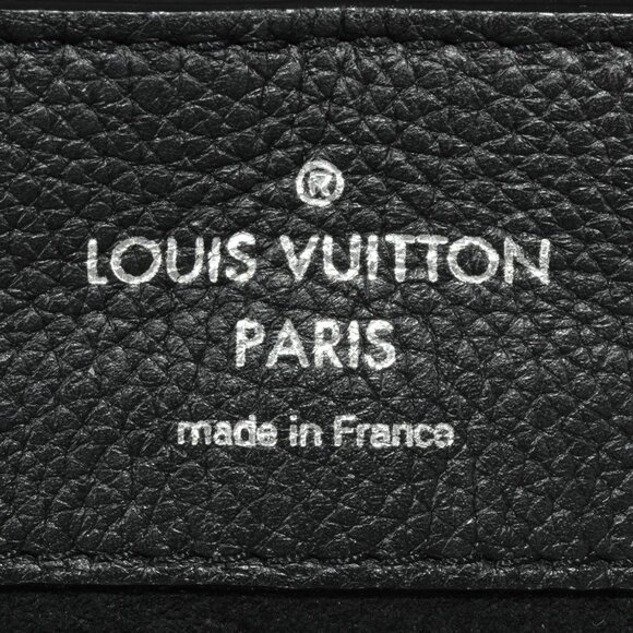 LOUIS VUITTON Black Leather Backpack - Picture 6 of 8